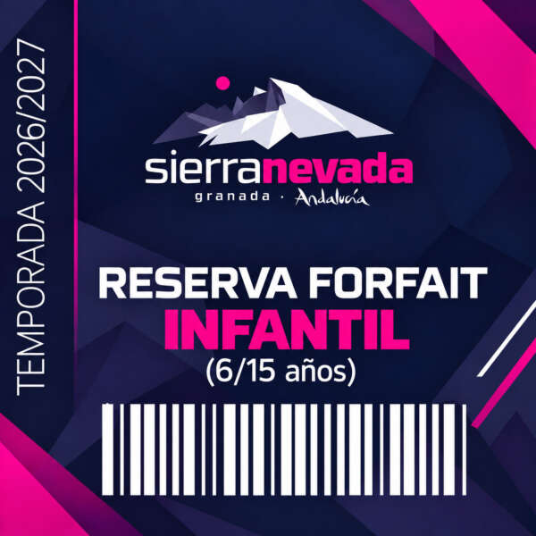Reserva Forfait Infantil