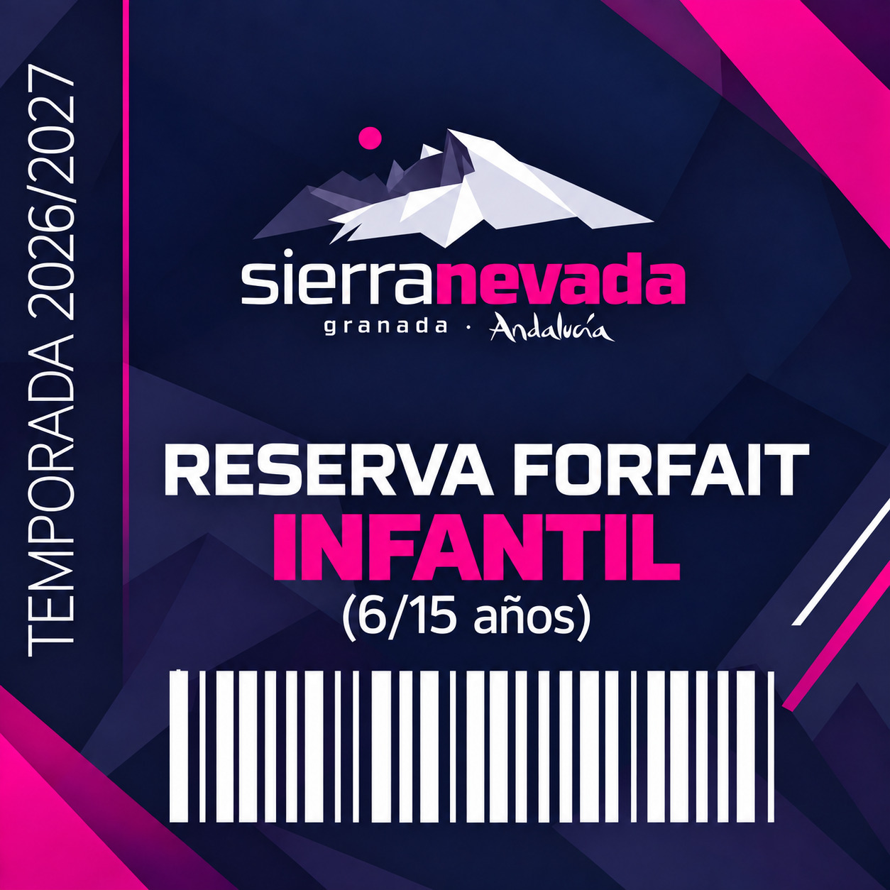 Reserva Forfait Infantil