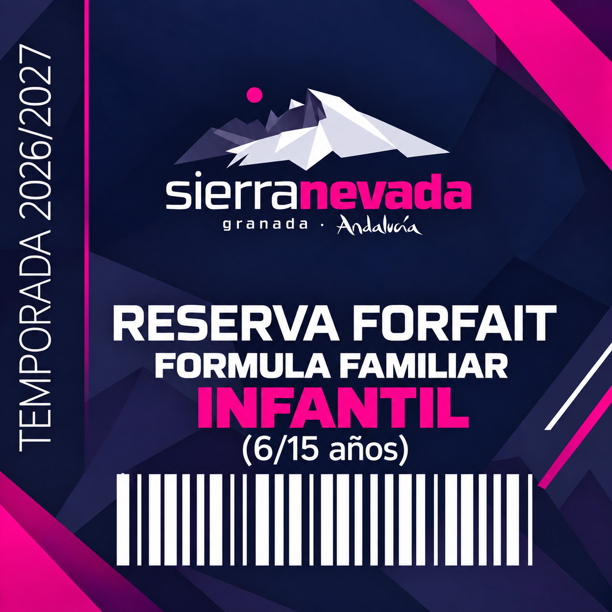 Reserva Forfait Fórmula Familiar Infantil